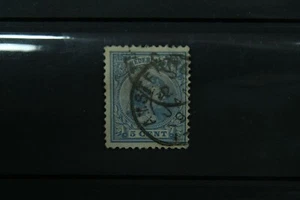 briefmarke selten porto nederland 5 cent blau amsterdam 1900er gebraucht - Bild 1 von 1