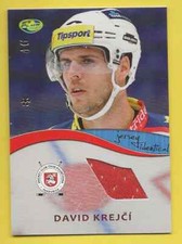 2012-13 OFS (Czech Republic) Jersey Identical David Krejci (Serial #46 Uniform #