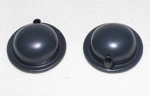 14231, 2x Hut, Mütze, Clown, Melone, Jagdhut (mit 1 Loch), dunkelgrau - Bild 1 von 1