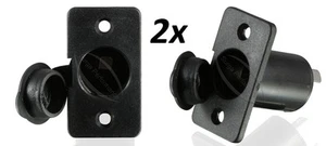 2x Auto Steckdose Buchse Für KFZ Einbau Zigarettenanzünder 12 V für VW Ford Seat - Bild 1 von 24