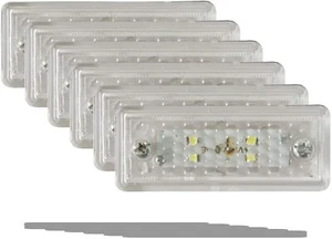 24v LED Side Marker Lights Suitable for Truck Trailer Buses Caravan Campervan - Foto 1 di 9