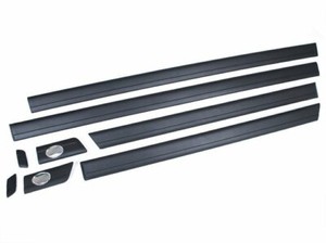 For Audi 100 C4 1990-1994 4x Trim Door Trim Side Strips Trim Upper