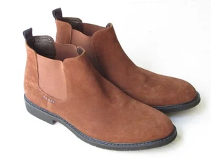English Laundry Jaiden Suede Chelsea Cognac Boots Size 10 - Picture 1 of 4