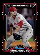 2013 Bowman Draft Scout Breakouts #RA R.J. Alvarez Angels