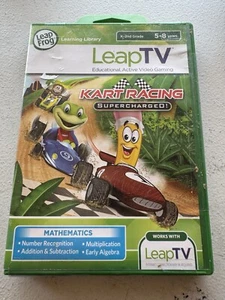 Leap Frog LeapTV Kart Racing Supercharged K-2nd Grade Math Brand New - Picture 1 of 2