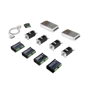 Promotion!4 Axis Nema 23 stepper motor 425 oz.in 3A & Driver CNC Longs Motor - Picture 1 of 9