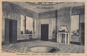 CARTOLINA *76 PORTOFERRAIO LIVORNO TOSCANA S.MARTINO SALA EGIZIANA NON VIAGGIATA - Picture 1 of 2