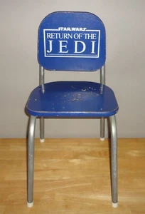 Star Wars Return Of The Jedi Vintage Stuhl 23" groß blau 1983 1980er 80er ROTJ - Bild 1 von 6