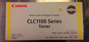 Genuine Canon CLC1100 Yellow Toner Cartridge 1441A003 SEALED BOX - Picture 1 of 2