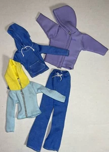 Vintage 90er Barbie Puppe Training Kleidung Konvolut Jacken Hosen - Bild 1 von 6