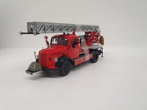 1/43 MERCEDES-BENZ L3500 DL17 FEUERWEHR BENSHEIM TRUCK 1950 MINICHAMPS 439350080 - Picture 1 of 8