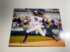 LSU Tigers PAUL GERVASE Signed Baseball 8x10 Photo - Picture 1 of 1