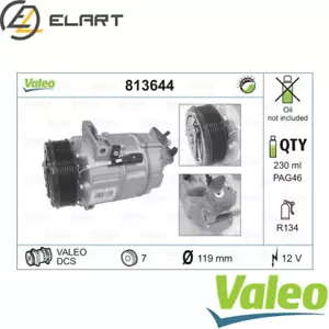 COMPRESSOR AIR CONDITIONING 813644 FOR RENAULT TRAFIC/II/Bus/Van/Rodeo ESPACE - Picture 1 of 5