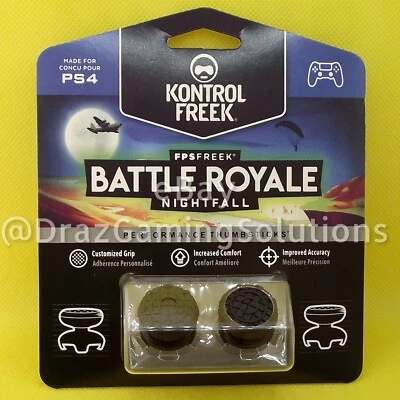 KontrolFreek Battle Royale Nightfall Thumb Grips Controller For PS5/PS4 Gaming - Image 1 of 2