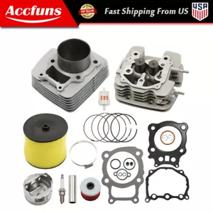 For Honda Rancher Trx350 TRX 350 Big Bore 355cc Cylinder Head Piston Kit 2000-06 - Bild 1 von 22