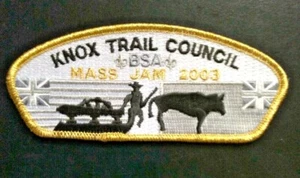 Knox Trail Council... MassJam (MASS JAM) 2003 Gold Border CSP - Imagen 1 de 1