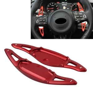 Steering Wheel Paddle Shifter Extension For 2018 2019 2020 Kia Stinger CK K8 Red - Imagen 1 de 13