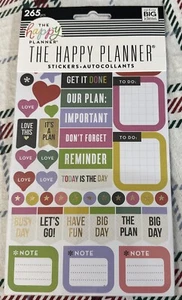 The Happy Planner Calendar Stickers EVERYDAY REMINDER 265 Pieces Big Day Busy - Picture 1 of 7