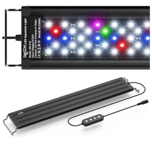 Aquarium Licht, Auto On Off LED Aquarium 118-137cm OHNE LADEGERÄT ODER HALTERUNGEN - Bild 1 von 4