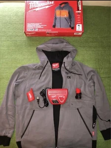 Milwaukee M12 Men's Hoodie, Size XL - Gray (306G-21XL) - Picture 1 of 1