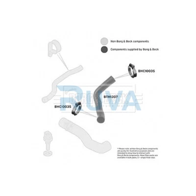 Se adapta a Land Rover Freelander 2000-2006 2.0 TD4 Ruva Turbo Manguera #2 PNH000020 Foto 1 de 4