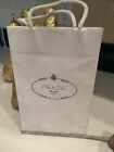 100% Authentic Prada White Empty Shopping Gift Paper Bag 9.5”X6.5