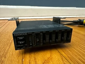 Kenwood KGC-4400 Baby Equalizer Vintage Old School Car Audio Tested Working - Picture 1 of 7