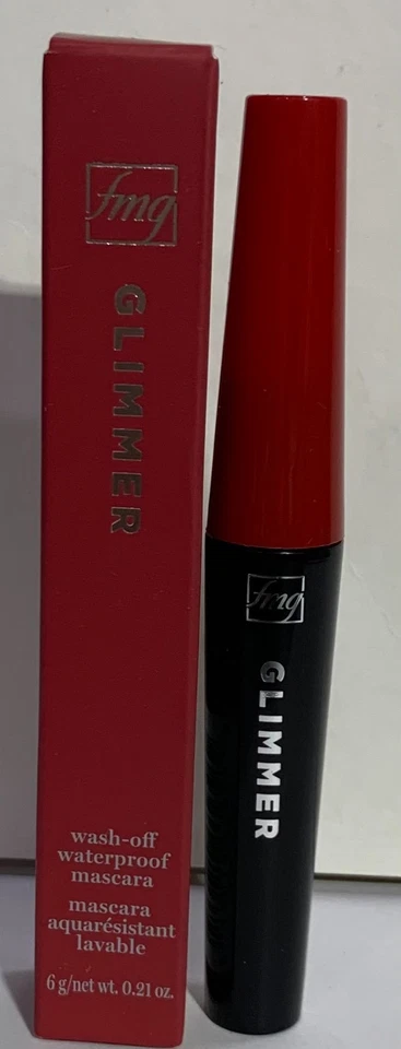 Avon fmg Glimmer WASH OFF WATERPROOF Mascara BLACK New in Box - Image 1 of 1