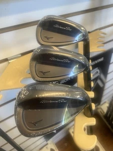 Mizuno T-3 Wedge Set 50,54,58 Forged Wedges KBS 115 Wedge Flex Black Finish - Picture 1 of 8