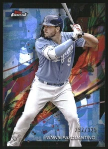 2024 Finest Sky Blue Refractors #92 Vinnie Pasquantino /325 - Picture 1 of 2