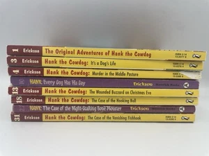 Hank The Cowdog Series By John H. Erickson lot of 8 paperback chapter books - Imagen 1 de 5