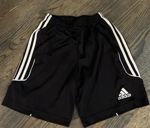 Adidas Youth Black Shorts Unisex Size Large - Picture 1 of 3