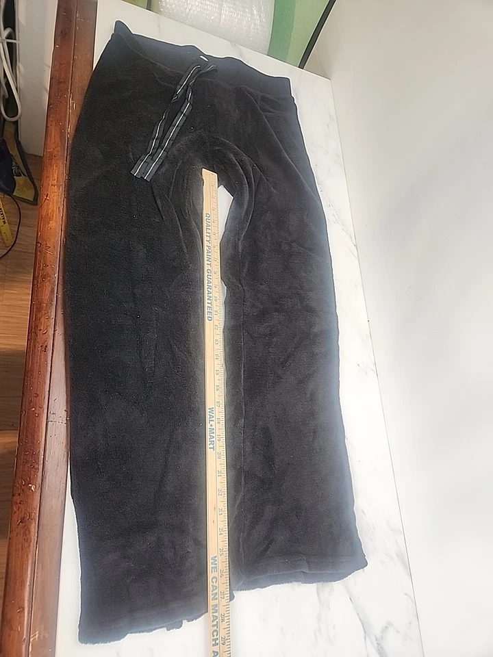 Joe Boxer Acogedor Negro Polar Pantalones de Salón Suave Cómodo Ropa de Dormir Grande D9 Foto 1 de 4