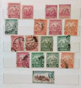 Colección Sellos Lote América Caribe Barbados Envío GRATIS #8 - Imagen 1 de 1