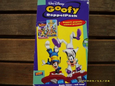 Walt Disney Goofy im DoppelPack VHS , Der Goofy Film & Goofy nicht zu stoppen ! - Bild 1 von 4