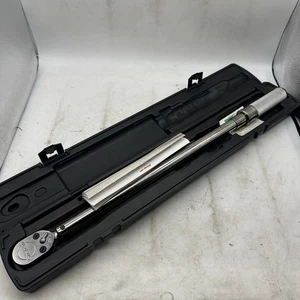 Snap-On QD3R250A 1/2" Antrieb Drehmomentschlüssel 50-250 Fuß Pfund verstellbar mit Koffer - Bild 1 von 5