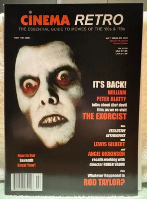 Cinema Retro #19 Winter 2011 HIGH GRADE original!  - not Famous Monsters - Image 1 of 2