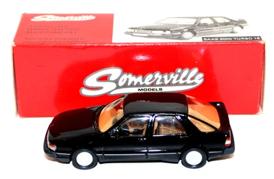 Somerville 122 1985 Saab 9000 Turbo 16 negro en caja 1984 Foto 1 de 4