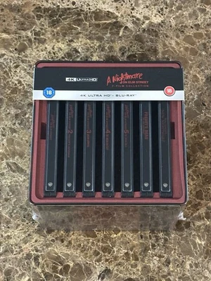 Nightmare On Elm Street 7-Film Steelbook 4K + Blu-ray UK Horror Set - Image 1 of 4