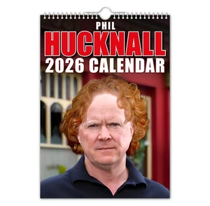 Kalender 2026 - Phil Hucknall - lustig - schrullig - Weihnachten - Geburtstag - Bild 1 von 11