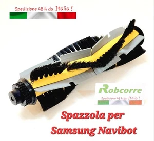 Rullo Spazzola a Setole Centrale Ricambio pe Robot Navibot Samsung SR8825 SR8874 - Foto 1 di 4