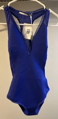 Nuevo con etiquetas Body Stella McCartney Pequeño Neopreno y Malla Azul Foto 1 de 4