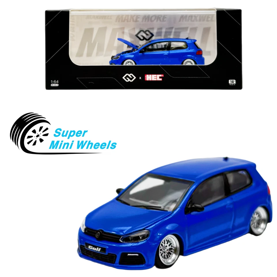 Maxwell 1: 64 大众高尔夫 R MK6 HEC 2025 限量 399 件 — 第 1/1 张图片