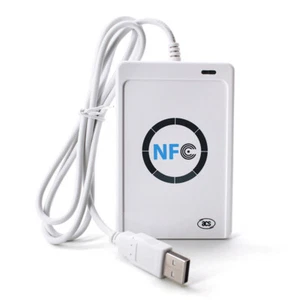 ACR122U NFC UID RFID IC Reader Smart Card Writer USB Software Copier Duplicator - Picture 1 of 11
