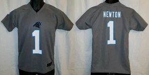 Carolina Panthers Cam Newton Dark Gray Jersey - Youth M (10-12) / Womens S - Picture 1 of 12