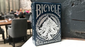 Fahrrad Drache Spielkarten (blau) Deck brandneu versiegelt - Bild 1 von 6