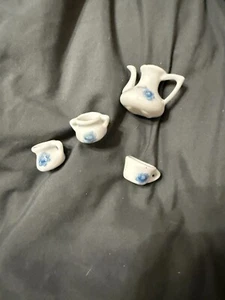 Vintage Kinder Kinder Porzellan Teeservice - Bild 1 von 3