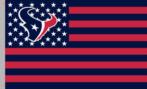 Houston Texans Star & Strip American Football Flag 90x150cm 3x5ft best banner