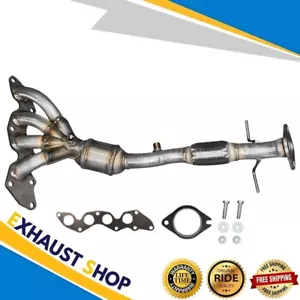Front Exhaust Manifold Catalytic Fits 10-13 Mazda3 2.0L Federal Emissions Model - Picture 1 of 9