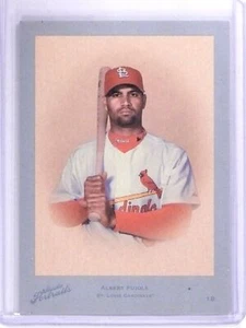 2005 Studio Portraits Leather & Lumber Blue Albert Pujols #D32/40 #SP5 - Picture 1 of 1